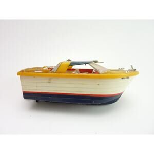 Vintage 1960’s Ideal Motorific Boat Whirl-A-Way Runabout